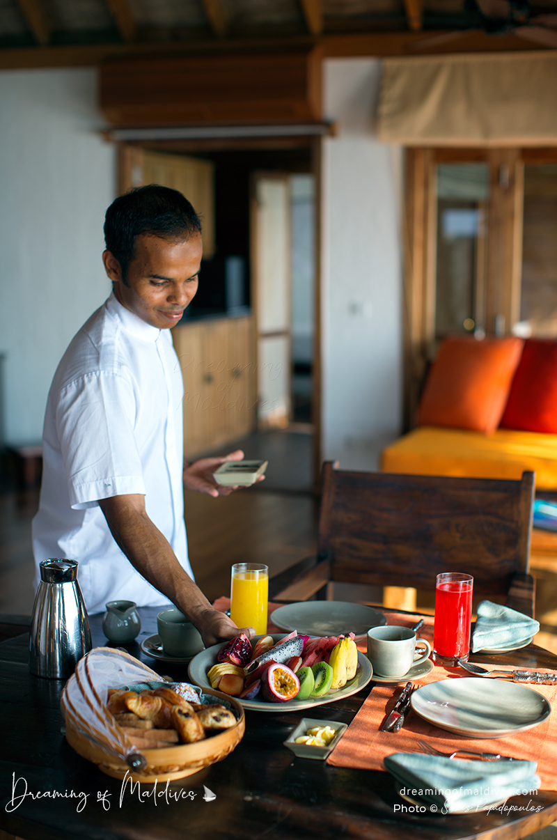LES PETITS DéJEUNERS EN VILLA SONT TOUJOURS DÉLICIEUX ET SERVIS AVEC BEAUCOUP DE SOIN