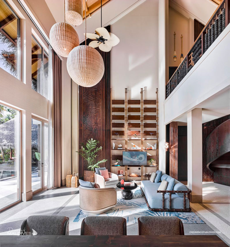 joali maldives FOUR BEDROOM BEACH RESIDENCE WITH POOL. RÉSIDENCE À 4 CHAMBRES SUR LA PLAGE AVEC PISCINE