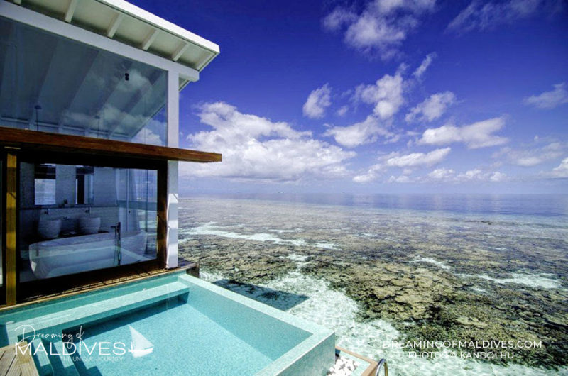 Kandolhu Maldives, Villa sur Pilotis avec accès direct aux Récifs
