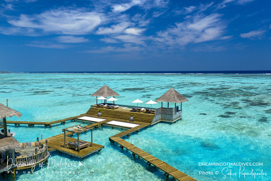 Les terrasses privées de la Private Reserve