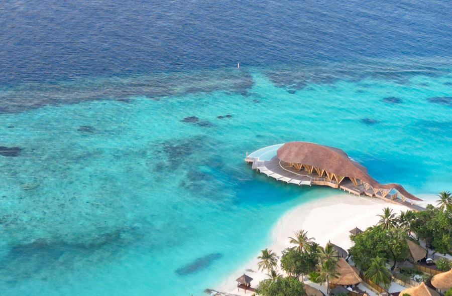 Madi Hiyaa vue aérienne