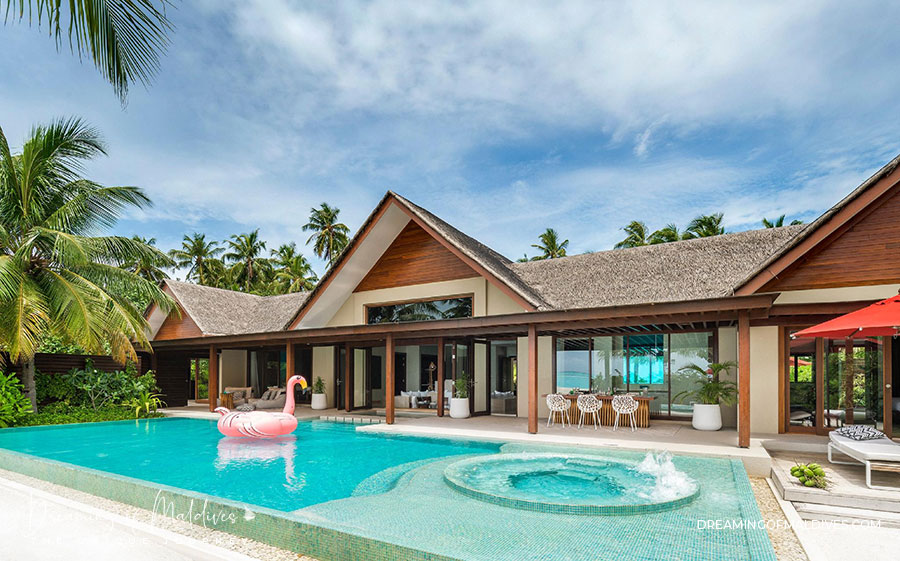 meilleure Résidence sur la plage Maldives Three-Bedroom Beach Pool Pavilion à 3 chambres à Niyama Maldives