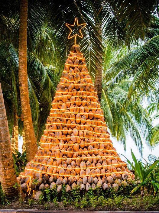 Sapin de Noël au One & Only Reethi Rah