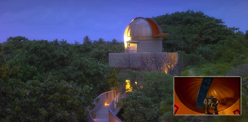 L'Observatoire Astronomique Dans La Jungle à Soneva Fushi