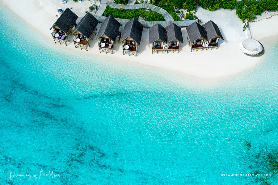 Vue aérienne spa Elena OZEN Life Maadhoo