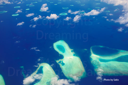 Photo Aérienne des Maldives