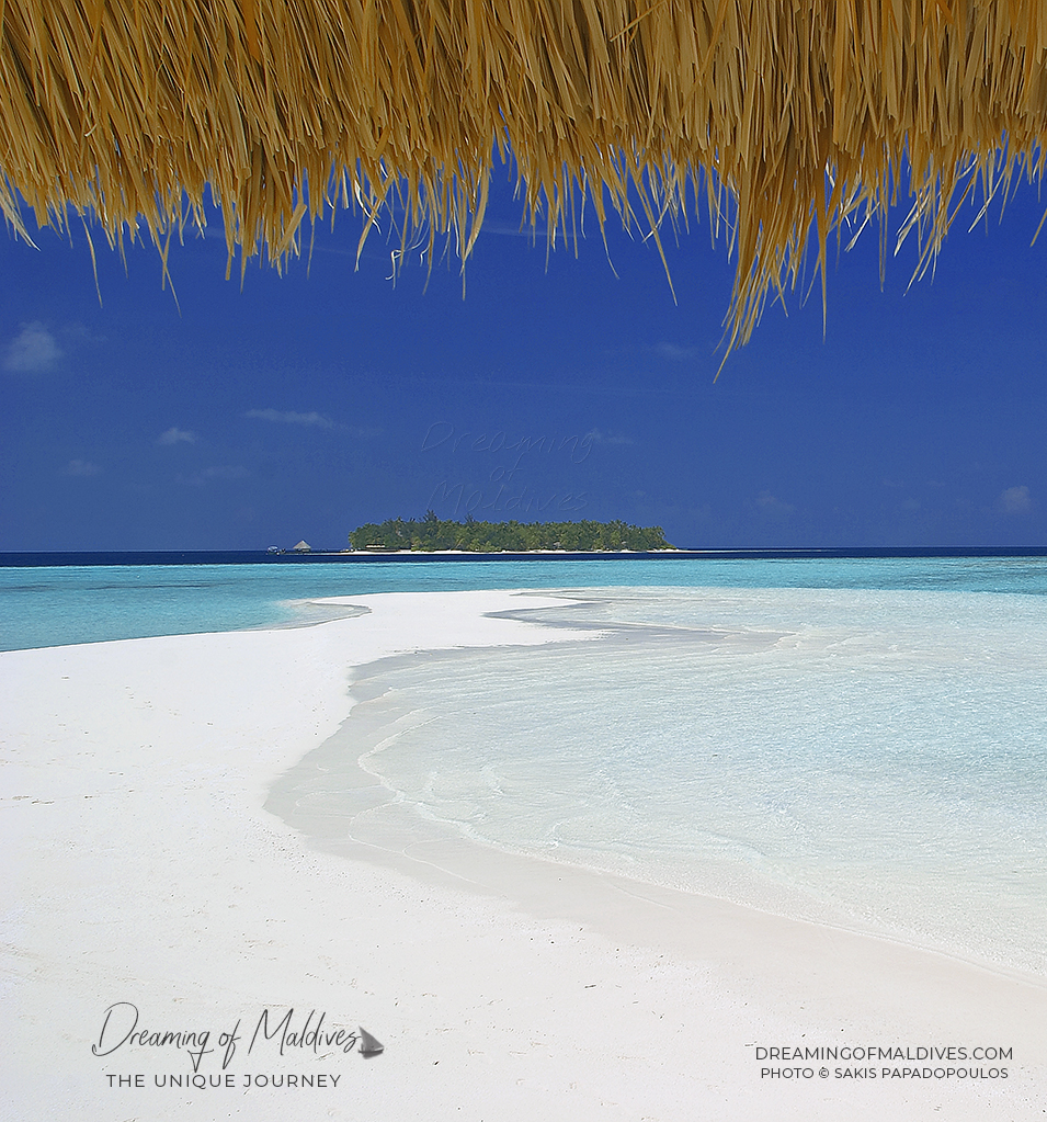 Une vue de rêve sur le lagon Maldives