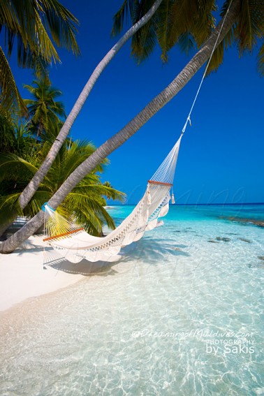 photo de plage paradisiaque maldives