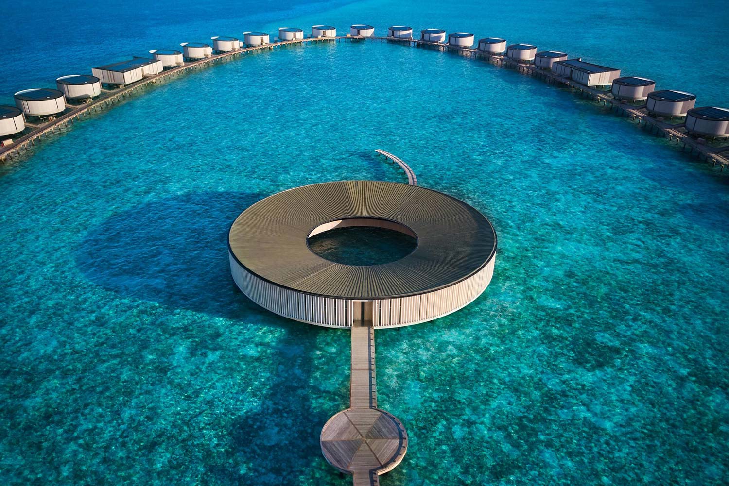 Ritz-carlton Maldives plus bel hôtel maldives architecture et design moderne tropical