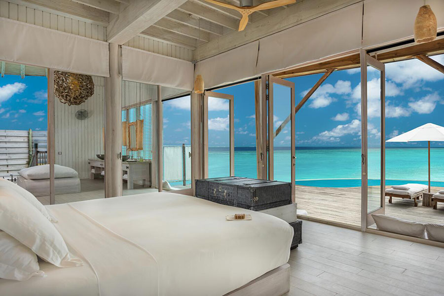 Villa sur pilotis Soneva Jani