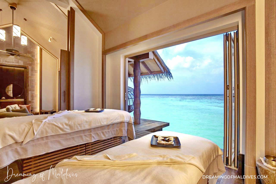 salle de soins du Spa de Joali Maldives