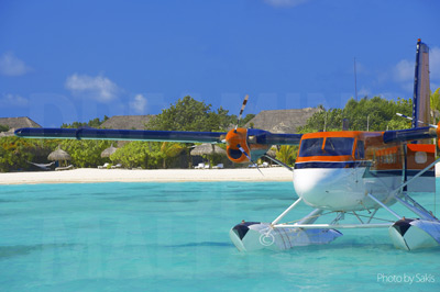 Transfert dans un resort des Maldives en hydravion avec Maldivian Air Taxi