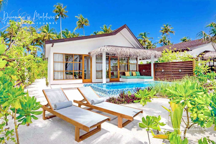 La Two-Bedroom Beach Pool Suite à 2 chambres à OBLU Select by Atmosphere at Sangeli Island