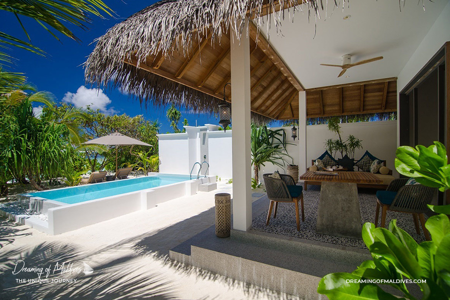 Villa Sur Plage à Finolhu Maldives - Private Pool Villa