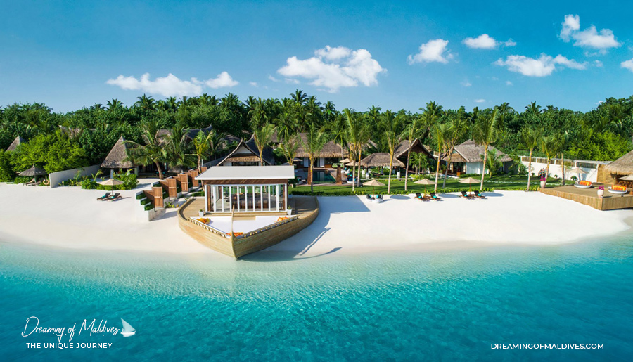Les plus belles villas sur plage aux Maldives. La Résidence Royale à Jumeirah Vittaveli The Royal Residence