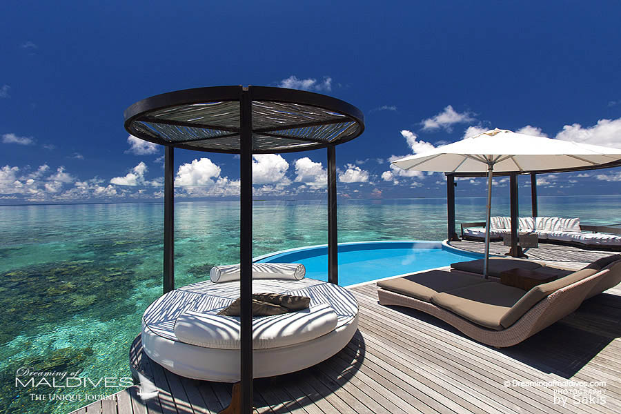 Les récifs aux pieds de la villa sur pilotis - Extreme Wow Ocean Haven de W Maldives permettent un snorkeling très accessible