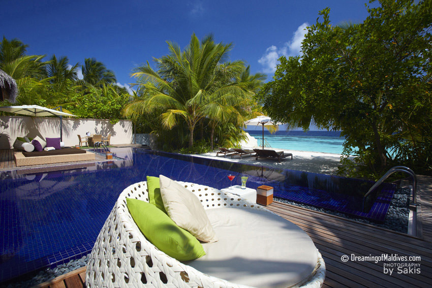 Huvafen Fushi Maldives Beach Pavilion & Pool