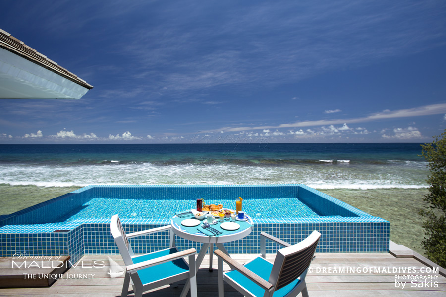 Kandima Maldives Ocean Pool Villa Deck