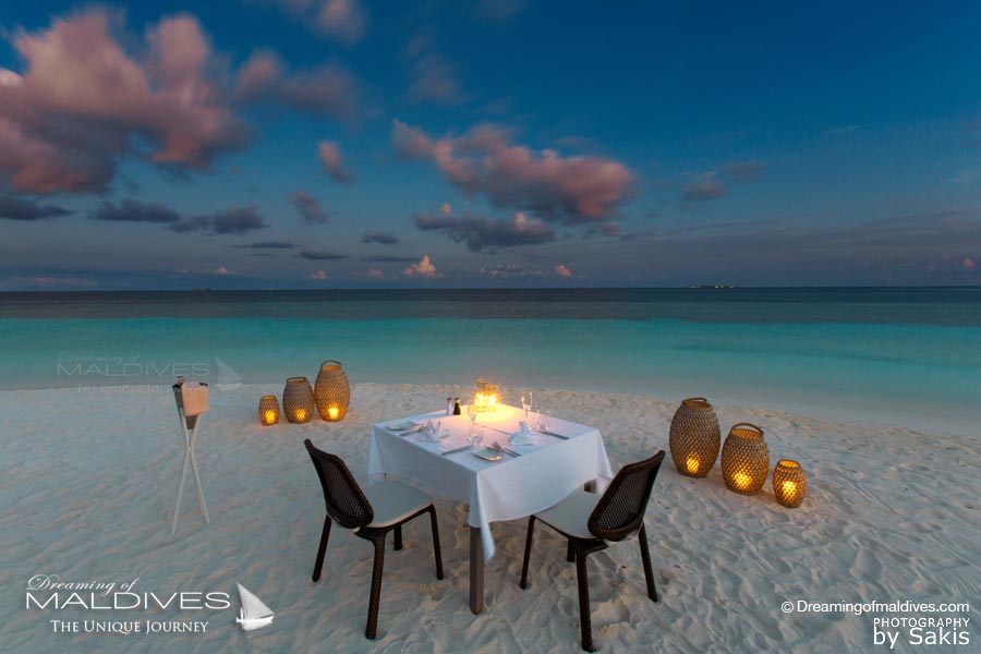 Kandolhu Maldives Dinner on the Beach
