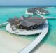 Bodumas restaurant architecture inspiration in seashell Mövenpick Resort Kuredhivaru Maldives