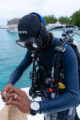 Dive instructor kuramathi