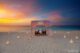 magical sunset dinner maldives beautiful pink sunset cirrus clouds sky