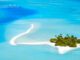 Maldives island Aerial Photo