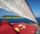Sailing in Maldives