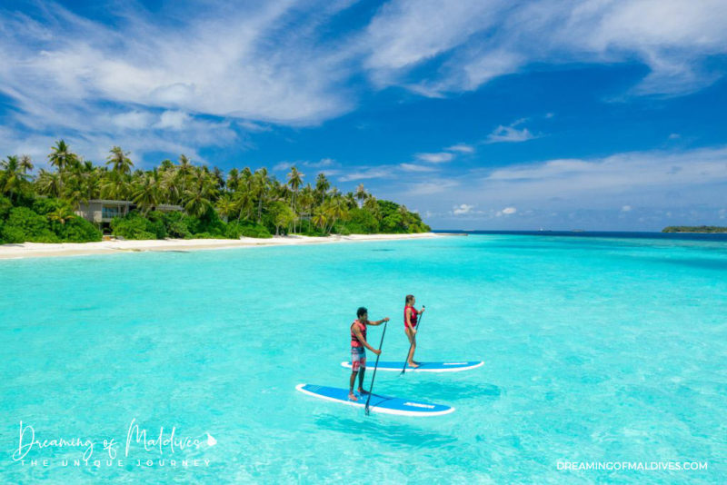Amilla Beach Villa Residences Big Blue lagoon perfect for watersports
