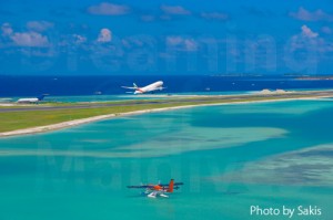 Hulhule-airport-maldives Male International Airport Hulhule