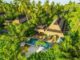 pullman maldives aerial beach pool villa