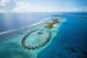 aerial view the ritz-carlton maldives - best luxury resort maldives