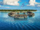 aerial view velaa private ocean pool house