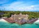 Lagoon Bar and main Restaurant. Aerial view