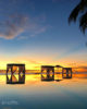 Sunset at Amilla Fushi and Residences