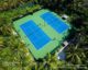 Amilla fushi Maldives tennis court