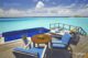 Anantara Dhigu Maldives water Villa best view Sunset-facing Water Villa at Anantara Dhigu Maldives with private pool and view of a deserted island