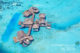 The Private Reserve at Soneva Gili Maldives, the World's biggest Water Villa, aerial photo