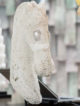 Coral Horse head Art Object Cheval Blanc Randheli