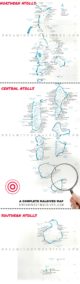 Maldives Map with Resorts, Local Islands, Atolls and Airports
