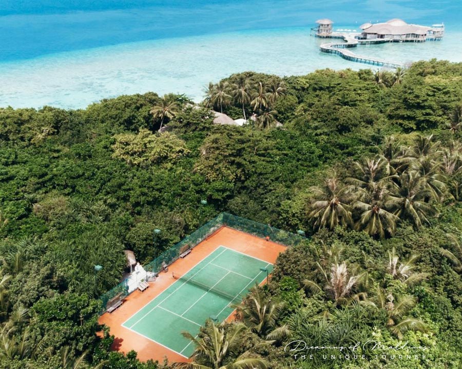 Play with Daniil Medvedev at Soneva Fushi