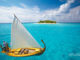Dhoni Maldivian maldives boat