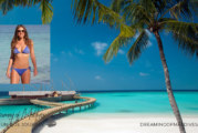 Elizabeth Hurley spending some Holidays in Maldives at Milaidhoo