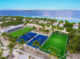 Emerald Maldives tennis court
