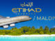 Etihad Airbus A380-800 first flight to Maldives