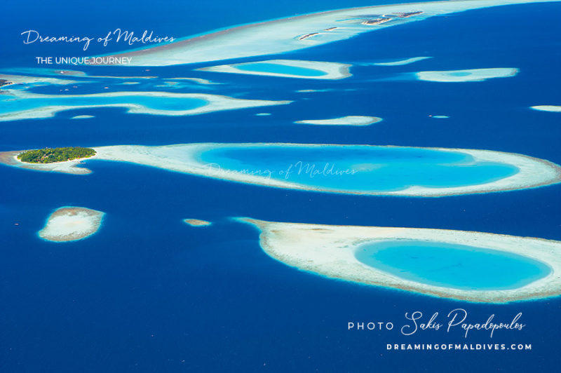 The Story of the formation of Maldives Atolls and Islands illustrated