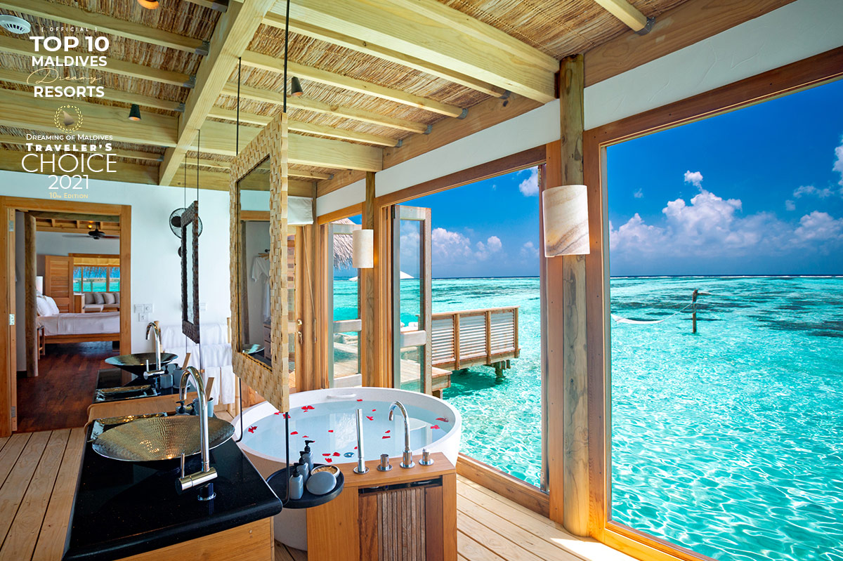 gili lankanfushi best Maldives resort 2021