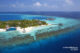 Aerial View Huvafen Fushi