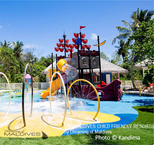 the Kids Club at Kandima Maldives child friendly resort