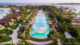 Kuda Villingili Resort Maldives second longest Pool. 150 meters